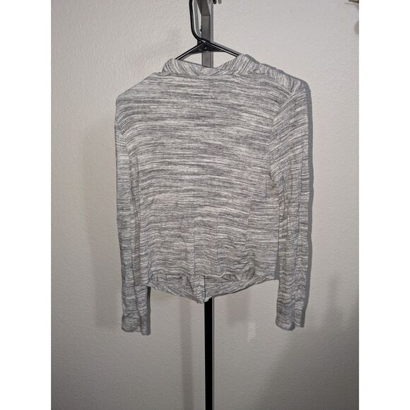 Lou & Grey Gray Asymmetrical Zip Jacket – Size S - Picture 2 of 3
